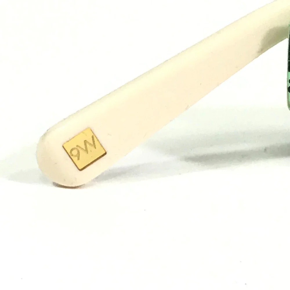 Nine West Eyeglasses Frames NW1076 001 Nude Black Cat Eye Half Rim 50-18-130